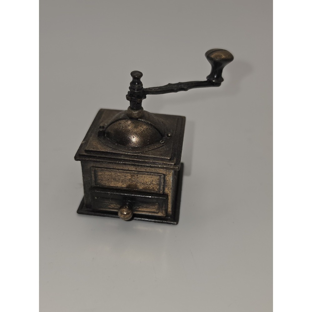 Antique Finished Die - Cast Miniature Coffee Grinder Pencil Sharpener